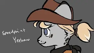 Speedpaint: Minecraft.... Cowboy.... Ashfur.....