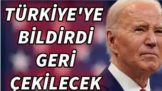 TÜRKİYE'YE BİLDİRİLDİ.!! ABD GERİ ÇEKİLECEK.!