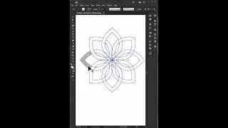 Working with Shape Builder and Rotate Tool in Adobe Illustrator #shortsvideo #shorts #shorttutorials