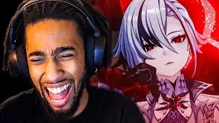 THE NEW BEST GENSHIN IMPACT DEMO... // Genshin Impact Arlecchino Character Demo Reaction