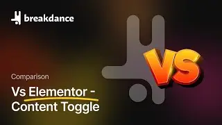 Breakdance Vs Elementor #16 - Content Toggle