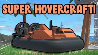 SUPER HOVERCRAFT REVIEW IN MILITARY TYCOON ROBLOX!