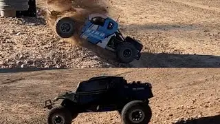 Losi Baja Rey VS LONG TRAVEL SLASH