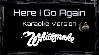 Whitesnake • Here I Go Again (BVs) (CC) 🎤 [Karaoke] [Instrumental Lyrics]