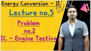 Energy Conversion II || Numerical No. 2 | Volumetric Efficiency , % Excess of air , Brake power
