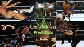 WWE Crown Jewel 2024 FULL Predictions | WWE 2K24 NEW DYNASTY PS2EATER