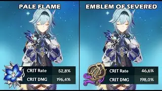 Eula - Pale Flame vs Emblem of Severed Fated [Burst Comparison]