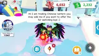 Trading Chinese lantern in adopt me