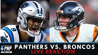 Bryce Young Returns! Panthers vs. Broncos LIVE Reaction - Can Carolina Bounce Back?