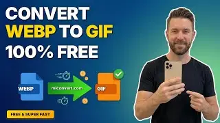 Convert WEBP to GIF in Seconds — Free & No Signup