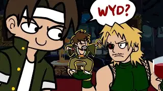 [KOF recap cartoon] The King Of Fighters 94 & 95 story explained in 1.5 minutes