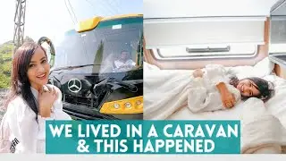 24 HOURS in a CARAVAN in KERALA 🚘