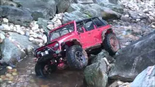 Axial SCX10 Jeep's First Run