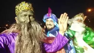 Melchor, Gaspar y el Negro Baltazar.