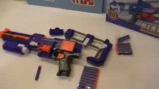 Бластер Blaze Storm 7056 с мягкими пулями на батарейках