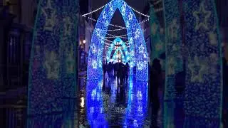 Beautiful Lights of London at Christmas 