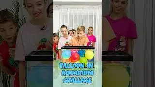 The balloon challenge is so exciting, save it for later!