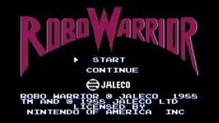 RoboWarrior - NES Gameplay