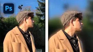 Aprende Cómo DESENFOCAR el FONDO de una IMAGEN  FÁCIL Y RÁPIDO🅿️Curso Photoshop🅿️