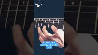 “ALVIN LEE” inspired guitar shred solo in A