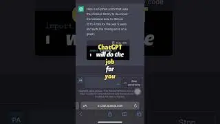 #ChatGPT can be a TRADER too! 💲📈🔥 #shorts #trading #crypto #bitcoin