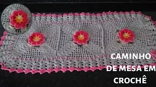 CAMINHO DE MESA EM CROCHÊ