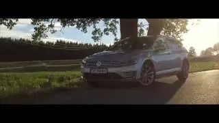 Passat GTE slow motion test with DJI Phantom 4
