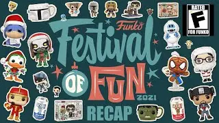 Funko's 2021 Festival Of Fun Recap! | Rated F For Funko