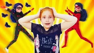Леди Баг: в Маринетт вселилась акума. Кто поможет? Видео для девочек.