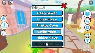 how to unlock deep sewer and hidden cove in smashing Simulator x(Roblox)