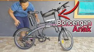 Unboxing + Tutorial Pemasangan Boncengan Sepeda Anak Keren 😎