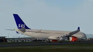 | P3Dv4 | Aerosoft A330 Pro landing Oslo Airport! | 2K