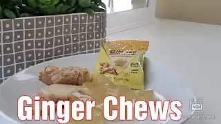 Making Homemade Ginger Chews For The First Time #gingerchews