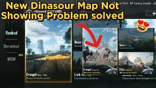 New Dinasour Map Not Showing problem Solved in pubg 2.6 update | how to Dowload pubg 2.6 update