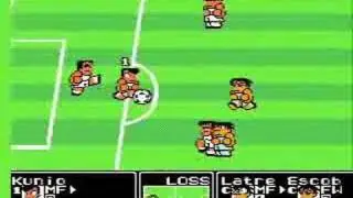 Kunio Kun no Nekketsu Soccer League (Goal 3)