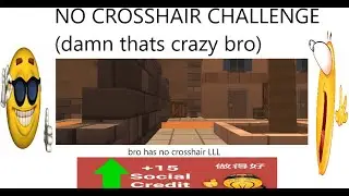 NO CROSSHAIR CHALLENGE In Krunker.io!
