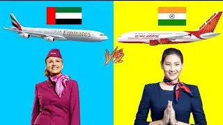 Air India vs Emirates Air Lines Full Comparison in Hindi || Which is the best Air Line?
