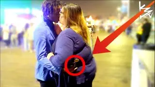 Cute Fat Girl Kisses Wiz Khalifa PRANK!!!