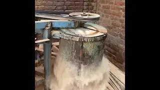 Amazing Process of making wooden rosary in factory #woodencraft #woodtools #shorts