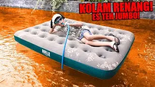PARAH!!! BOCIL BIKIN ES TEH JUMBO DI KOLAM RENANG!!! GA PERNAH SEMARAH INI!!!