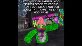 TROLLING WITH STICK AND FINGER PAINTER