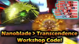 How to Nanoblade through Zenyatta's Ult! (Overwatch Workshop Code)