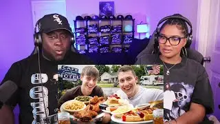 Kidd and Cee Reacts To Brits try the Best Biscuits in the South!