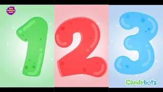 Candybots 123 Numbers Cartoon|Boopanpankids
