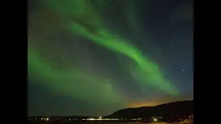 Iceland Northern lights time-lapse