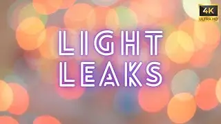 LIGHT LEAK  | Overlay 7 | FREE TO USE | COPYRIGHT FREE