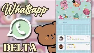 ✨Descarga Whatsapp Delta ULTIMA VERSION con Nuevas funciones Octubre 2022 + Kawaii Themes🍦🍓