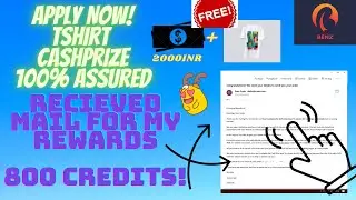 NEW | Free T-shirt & Cash Rewards🔥 | Scaler Free T-shirt For College Students | free goodies swags|