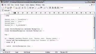 187   Custom Exceptions   PHP Tutorials