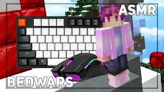 Keyboard ASMR + Mouse Sounds | Hypixel Bedwars